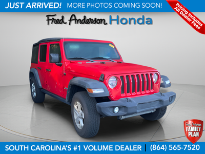 2018 Jeep Wrangler Unlimited Sport S