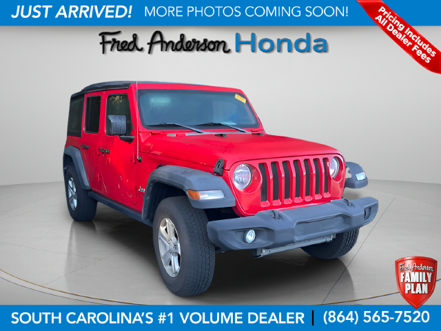2018 Jeep Wrangler Unlimited Sport S