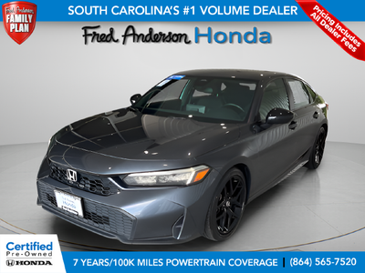 2025 Honda Civic Sport