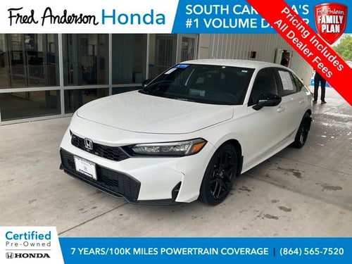 2025 Honda Civic Sport