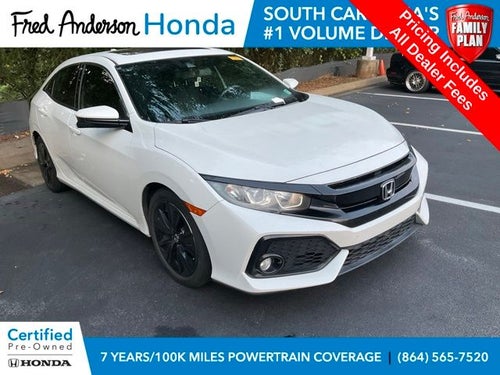2018 Honda Civic EX-L w/Navigation and Honda Sensing