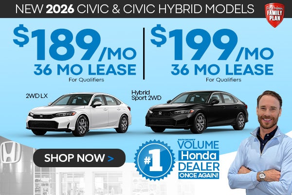 NEW 2026 CIVIC & CIVIC HYBRID MODELS