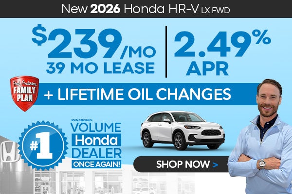 New 2026 Honda HR-V LX