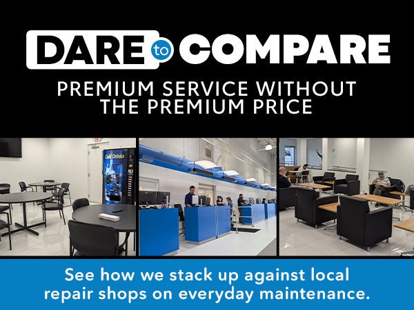 Dare to Compare - Premium Service Without the Premium Price